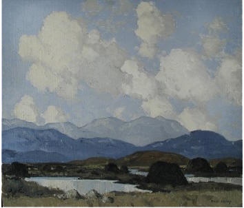 Artist Paul Henry painted many images that were used to promote Ireland in the 1930s